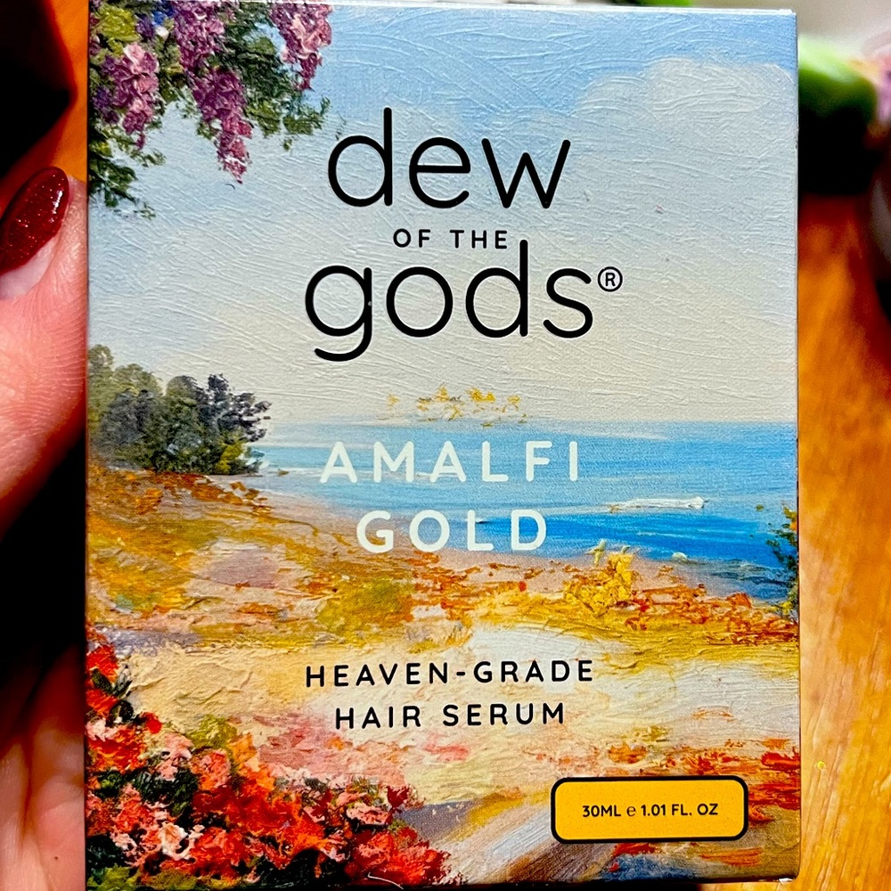 Dew of the Gods Amalfi Gold hair serum